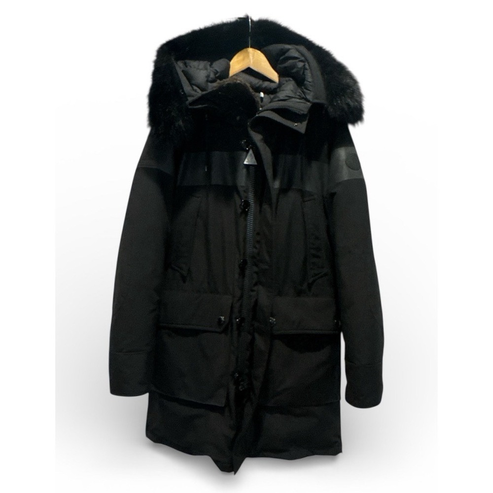 Moncler x Lionel Terray Sz 3 (Large) Down Fur Hood Vatnaj Giubbotto Parka Jacket